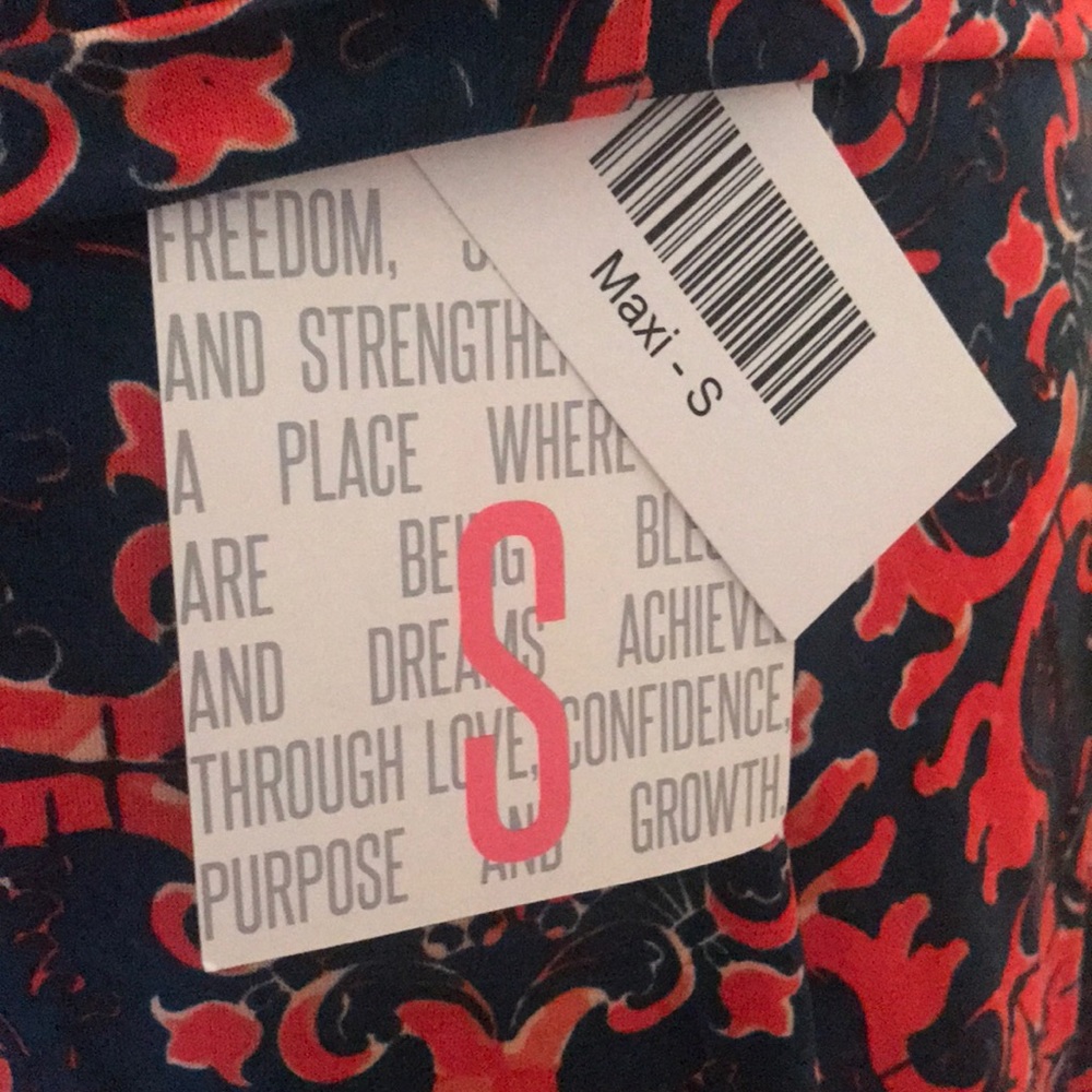 Multi function Lularoe Maxi Skirt Size Small - Picture 3 of 5